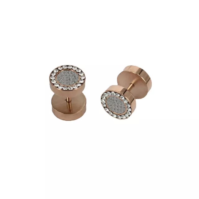 Glitter CZ Fake Plug Set at Spencer's