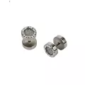 CZ Sugar Glitter Fake Plugs at Spencer's