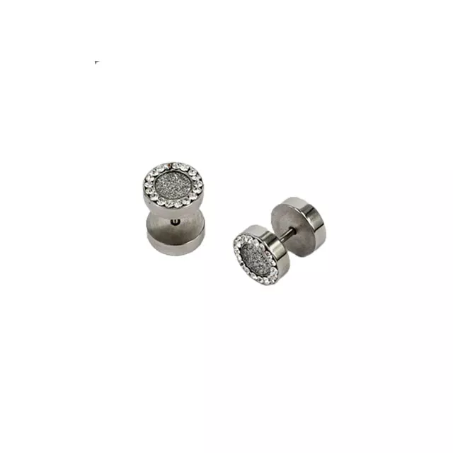 CZ Sugar Glitter Fake Plugs at Spencer's