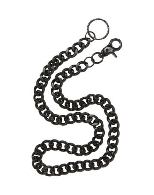 Black Link Wallet Chain - Spencer's