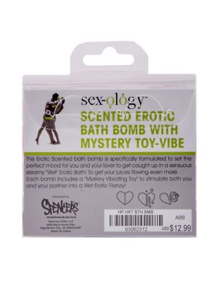 Erotic Bath Bomb with Mystery Toy Vibrator