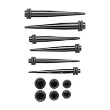 Multi-Pack Ear Tapers and Plugs - 6 Pair at Spencer's
