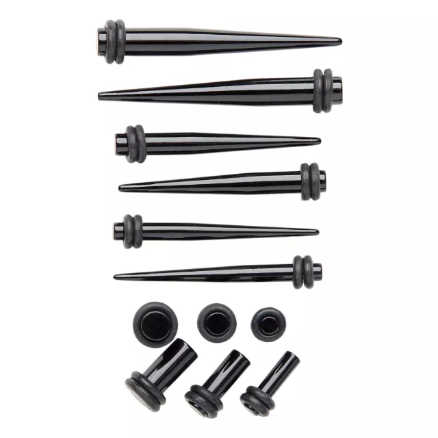 Multi-Pack Ear Tapers and Plugs - 6 Pair at Spencer's