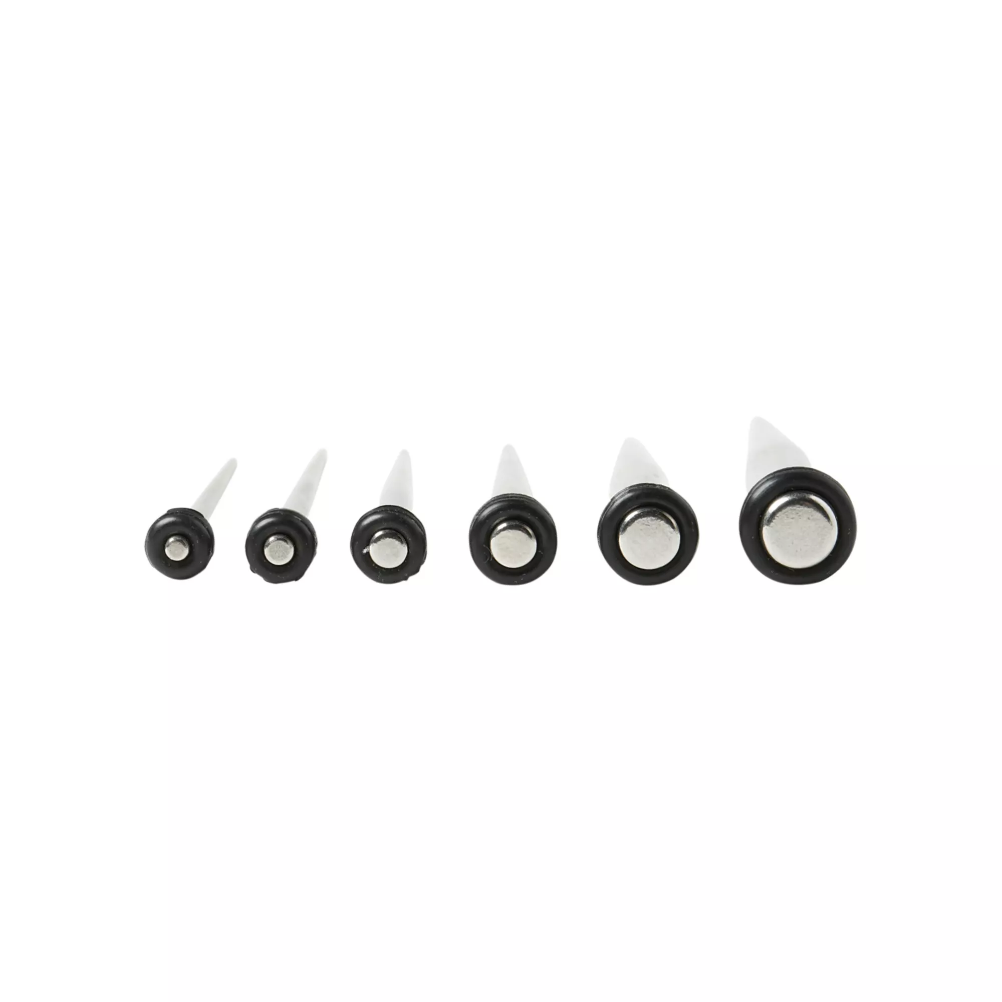 Stretching Ear Taper 6 Pack 14 Gauge - 4 Gauge