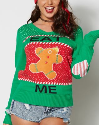 sexy ugly christmas sweater