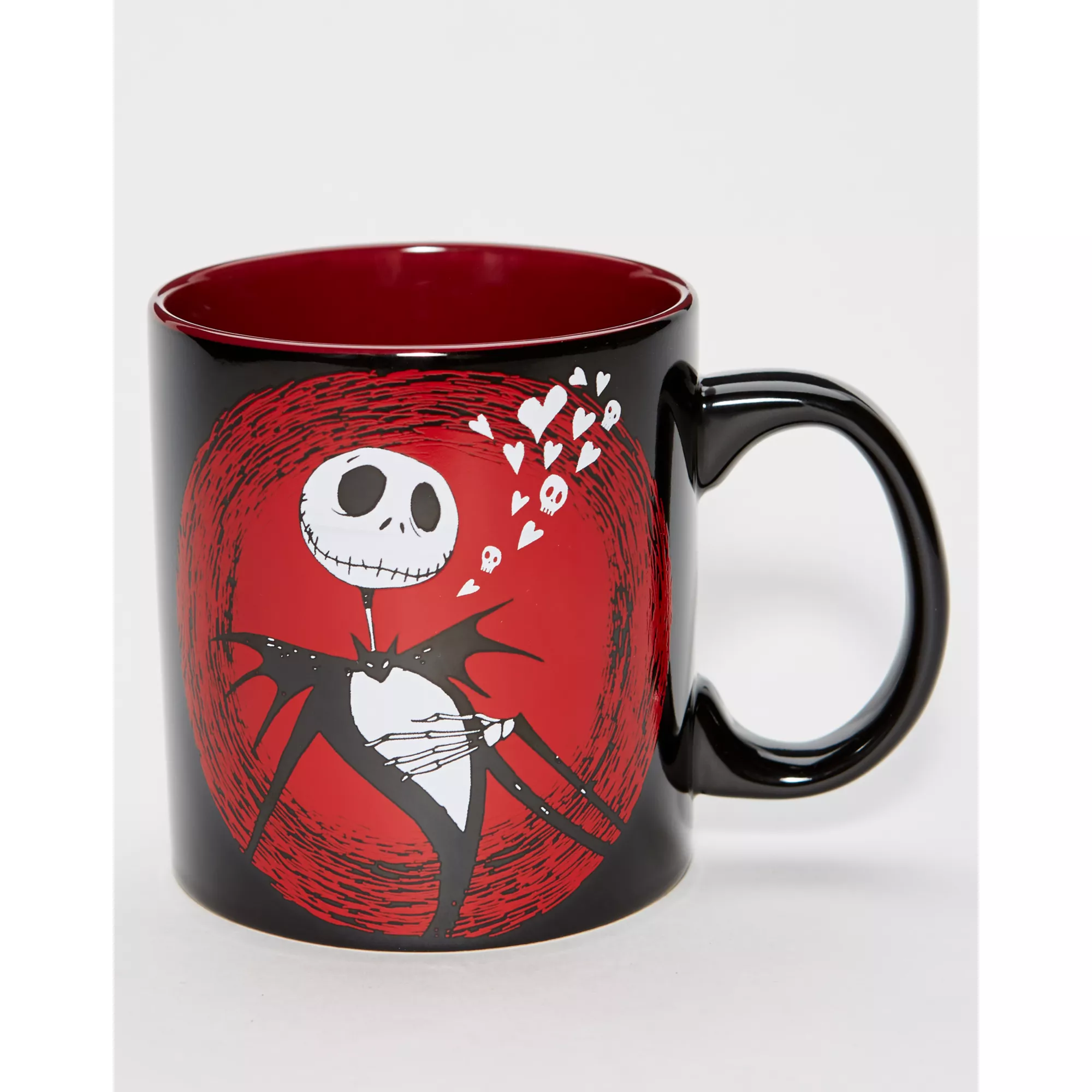 Hearts Jack Skellington Coffee Mug 20 oz. - The Nightmare Before Christmas at Spencer's