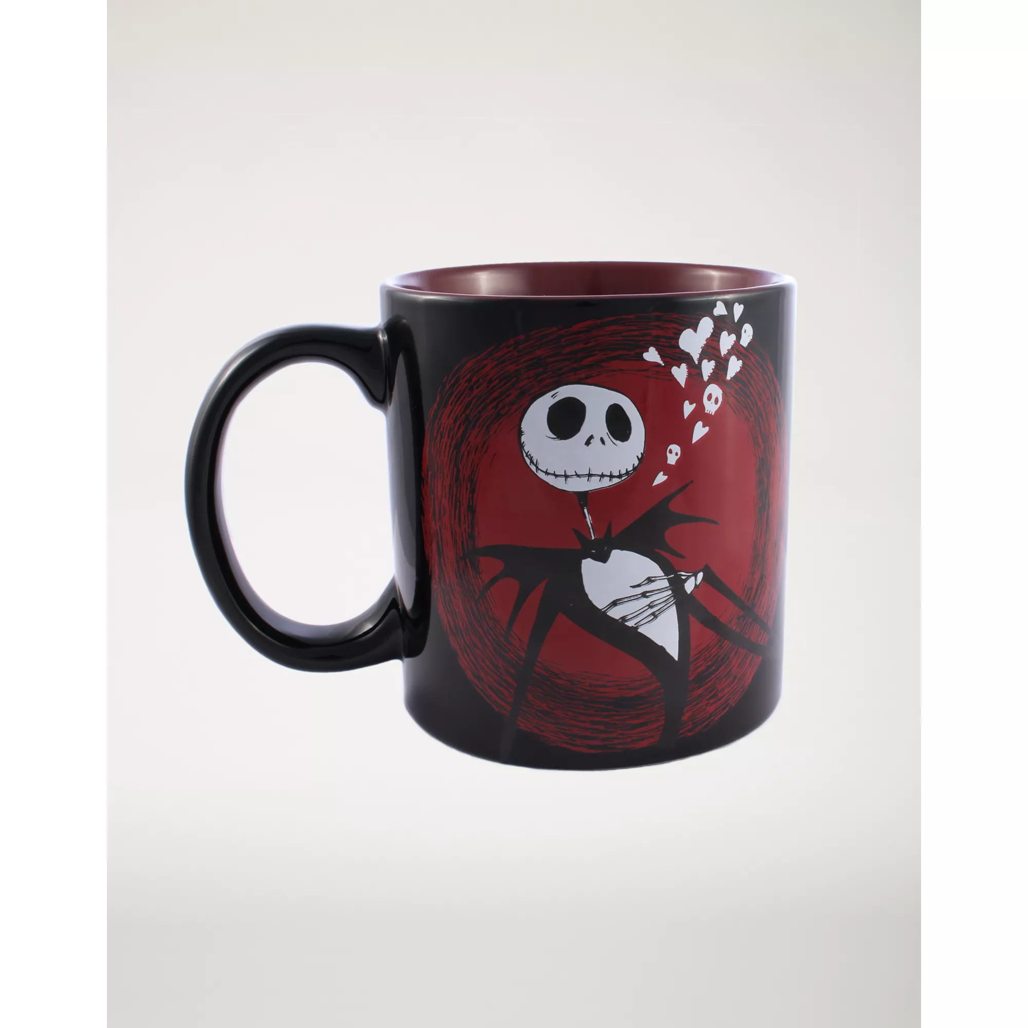 Hearts Jack Skellington Coffee Mug 20 oz. - The Nightmare Before Christmas at Spencer's