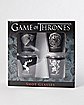 Four Houses Game of Thrones Shot Glasses 4 Pack