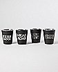Four Houses Game of Thrones Shot Glasses 4 Pack