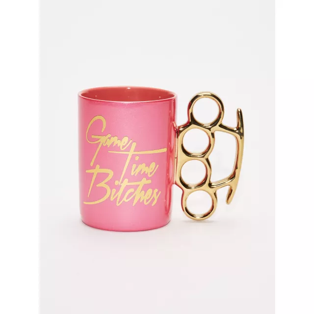 Game Time Brass Knuckle Coffee Mug 20 oz. Spencer's