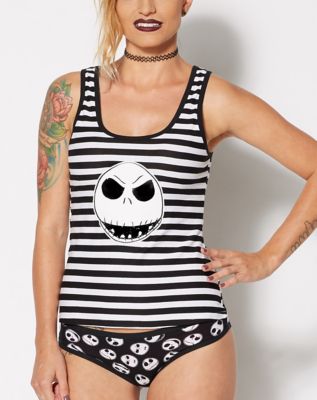 Jack Skellington Tank Top and Panties - The Nightmare Before