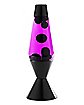Purple and Black Lava Lamp - 16.3 Inch