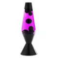 16.3 Inch Purple and Black Lava Lamp at Spencer's