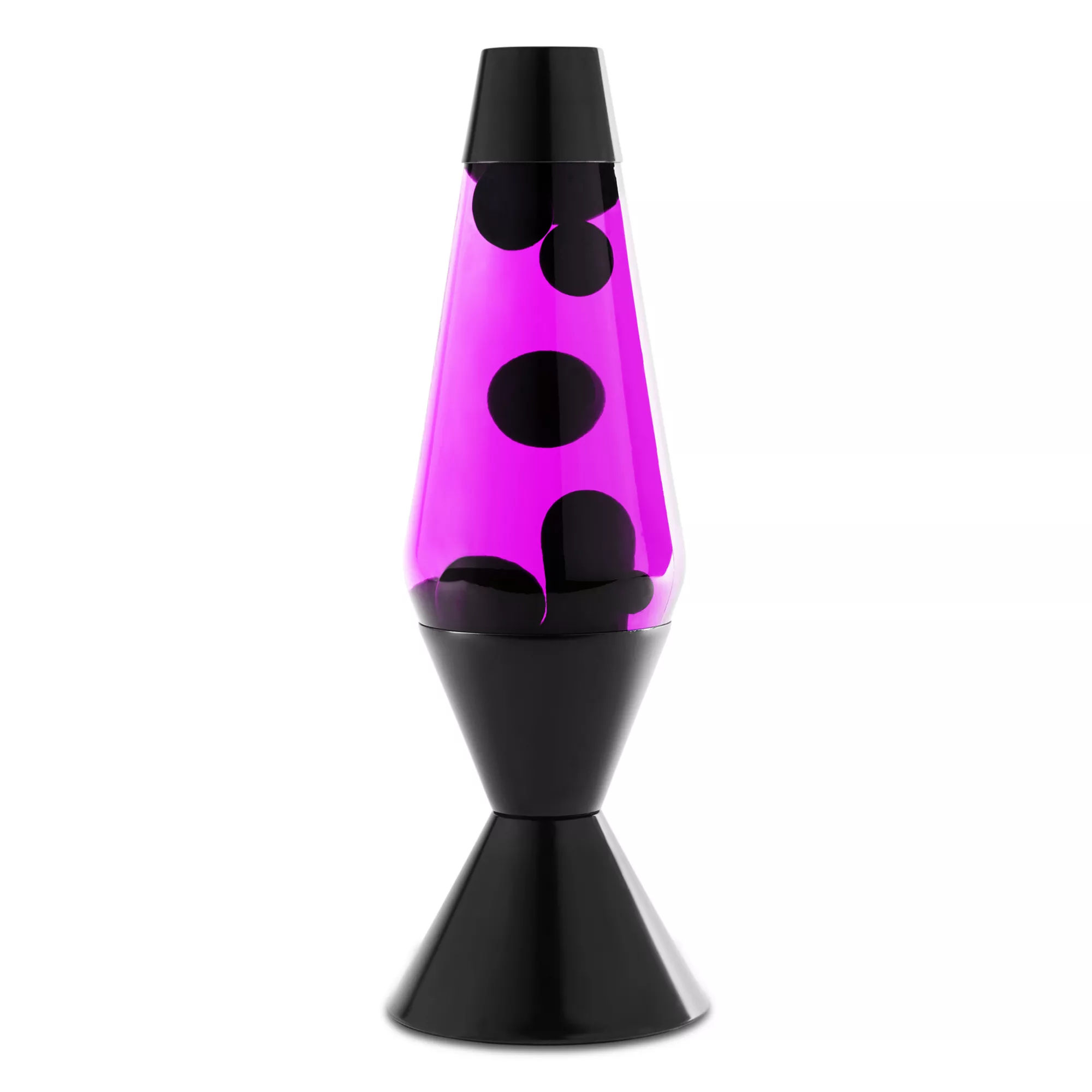 16.3 Inch Purple and Black Lava Lamp at Spencer's