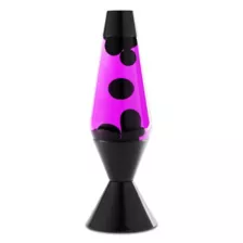 16.3 Inch Purple and Black Lava Lamp at Spencer's