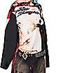 Harley Quinn Blanket with Sleeves