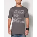 Shit I Don't Have Time For T Shirt at Spencer's