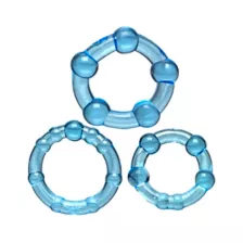 Extended Play Cock Rings 3 Pack - Arouz'd at Spencer's