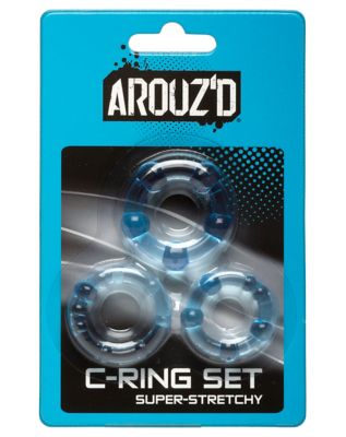 Extended Play Cock Rings 3 Pack - Arouz'd