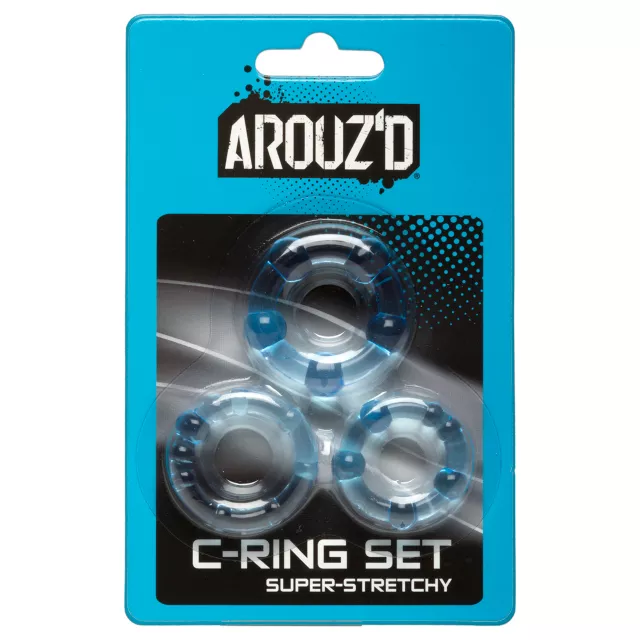 Extended Play Cock Rings 3 Pack - Arouz'd at Spencer's