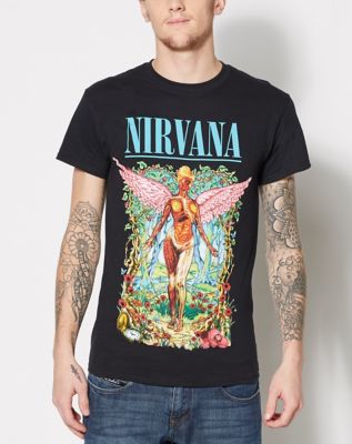Nirvana t. Футболка Нирвана in utero. Nirvana рубашка. Футболка Nirvana. Майка Nirvana.