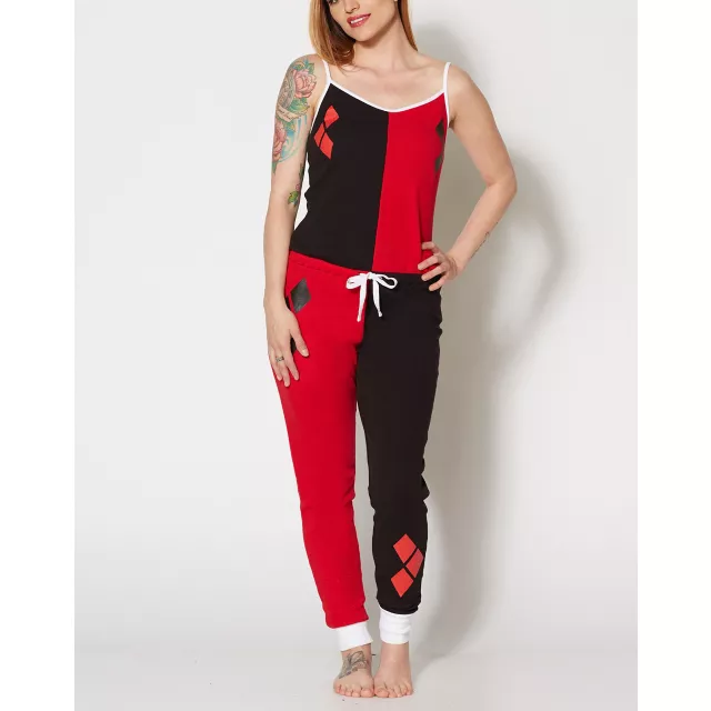 Thermal Harley Quinn One-Piece Pajamas - DC Comics at Spencer's