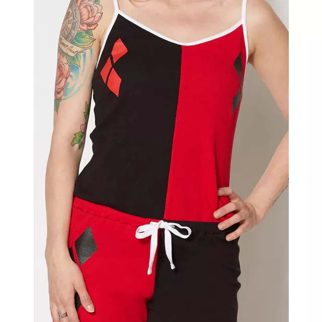 Thermal Harley Quinn One-Piece Pajamas - DC Comics at Spencer's