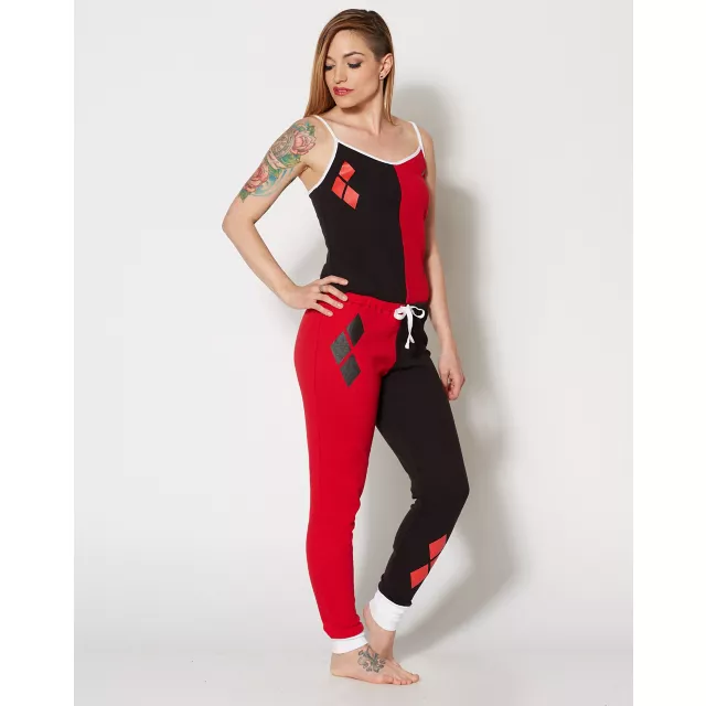 Thermal Harley Quinn One-Piece Pajamas - DC Comics at Spencer's