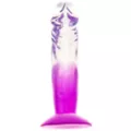 Two-Tone Suction-Cup Dildo 6.5 Inch Purple - Hott Love at Spencer's