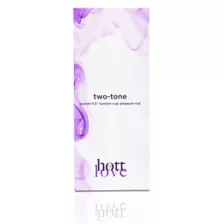 Two-Tone Suction-Cup Dildo 6.5 Inch Purple - Hott Love at Spencer's