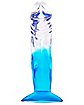 Two-Tone Suction-Cup Dildo 6.5 Inch Blue - Hott Love