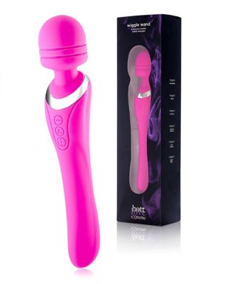 Hott Love Extreme Wiggle Wand Double-Ended Rechargeable Massager