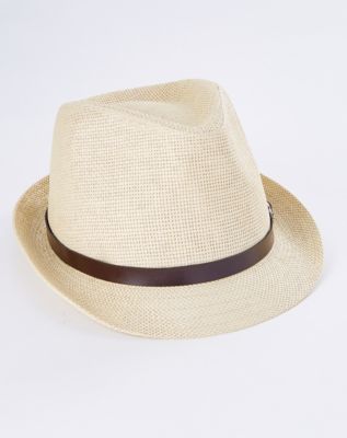 Paper Fedora with Buckle - Spencer's