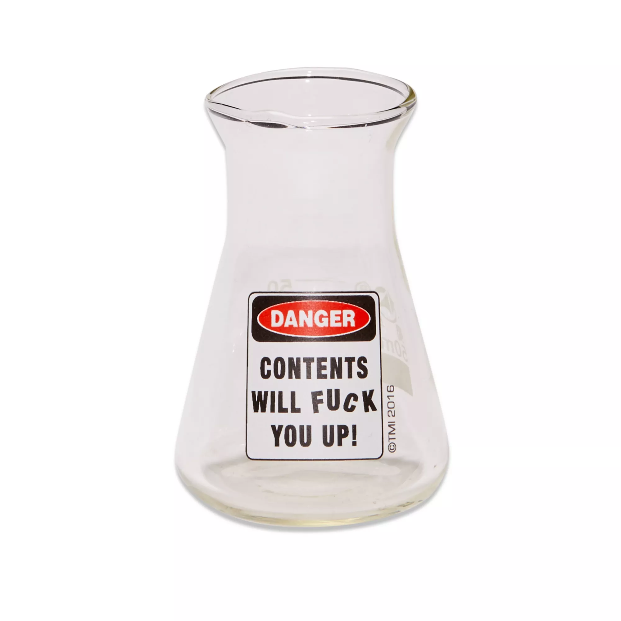 Contents Will Fuck You Up Beaker Shot Glass - 2.75 oz. at Spirit Halloween