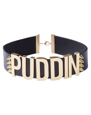 Harley Quinn Black Puddin Choker Necklace - Suicide Squad - Spencer's