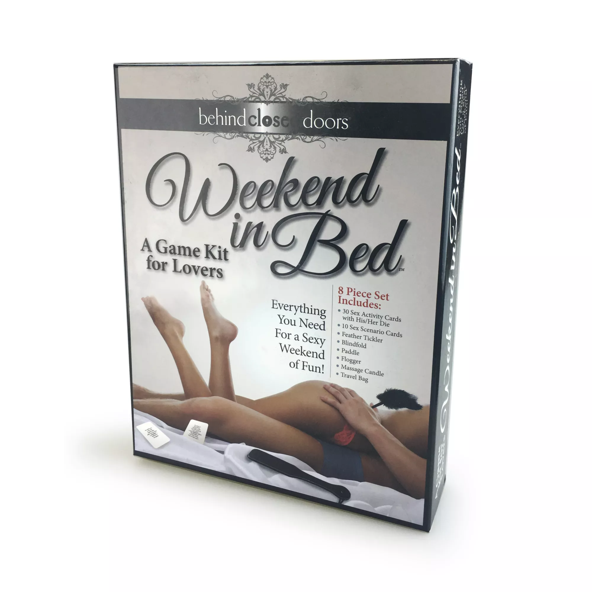 Weekend In Bed Game Kit at Spencer's