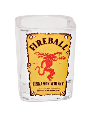 Fireball Square Shot Glass