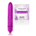 Precious Metal 10-Function Waterproof Bullet Vibrator 4 Inch Purple - Hott Love at Spencer's