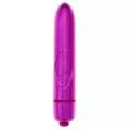 Precious Metal 10-Function Waterproof Bullet Vibrator 4 Inch Purple - Hott Love at Spencer's