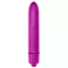 Precious Metal 10-Function Waterproof Bullet Vibrator 4 Inch Purple - Hott Love at Spencer's