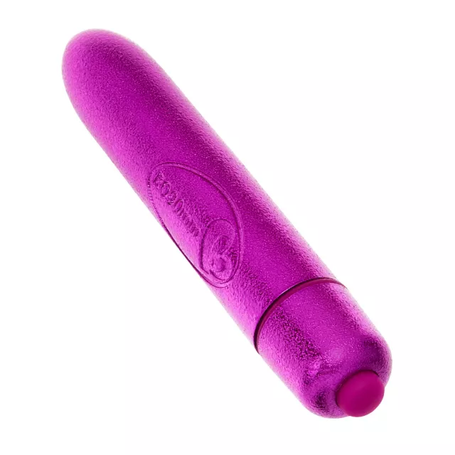Precious Metal 10-Function Waterproof Bullet Vibrator 4 Inch Purple - Hott Love at Spencer's