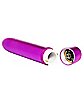 Precious Metal 10 Speed Waterproof Bullet Vibrator 4 Inch Purple - Hott Love