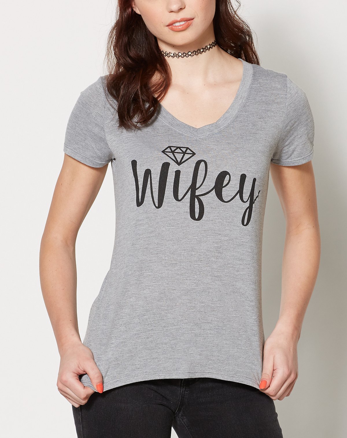 wifey t-shirt tshirt t shirt wife married couples tee