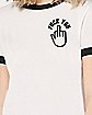 Middle Finger Fuck You T Shirt