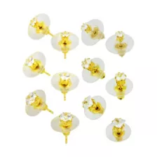 Square CZ Earrings - 6 Pair at Spencer's