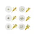 Square CZ Earrings - 6 Pair at Spencer's