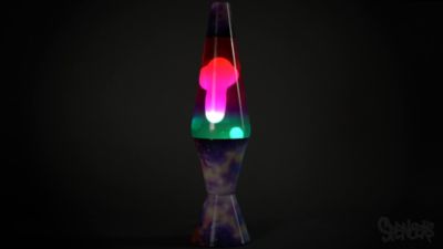 Nebula Galaxy Lava Lamp - 17 Inch