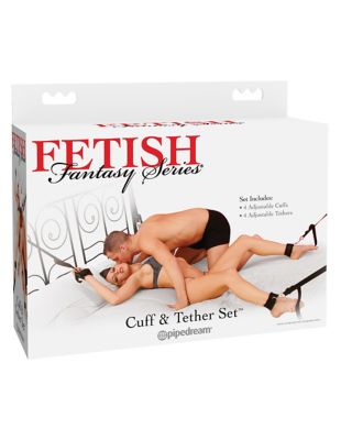 Cuff and Tether Set - Fetish Fantasy