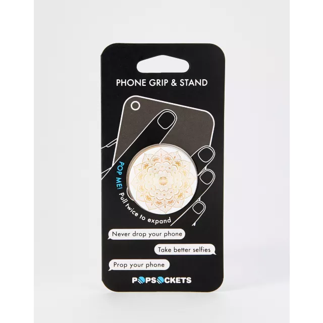 Golden Silence PopSocket Phone Grip at Spencer's