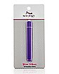 10 Function Slim Waterproof Bullet Vibrator 5.2 Inch Purple - Sexology